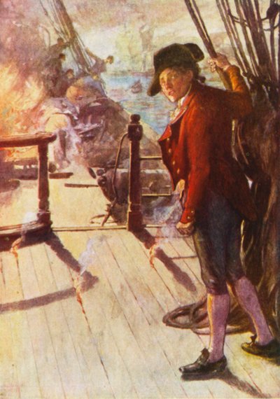 Casabianca (farvelitografi) af English School