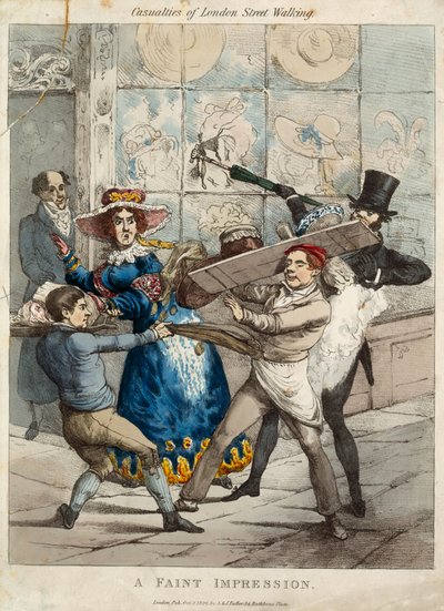 Opfer des Londoner Straßenlebens von English School