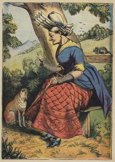 Kat! Kat! Kill Rat (farve litho) af English School