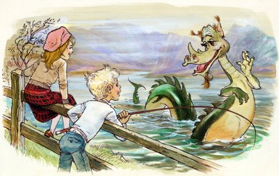 Das Fangen des Loch Ness Monsters von English School