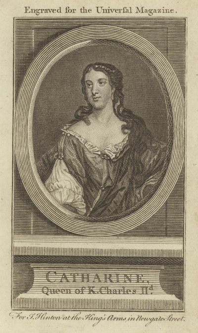 Catharine, dronning af kong Charles II af English School