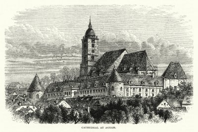 Katedralen i Agram (gravering) af English School