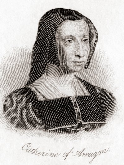 Katarina af Aragon af English School