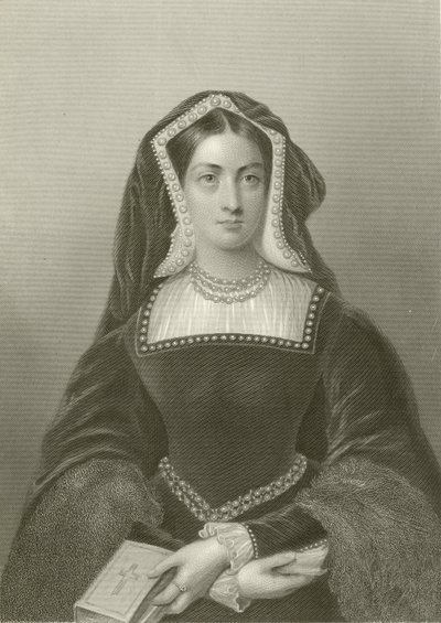 Katarina af Aragon, dronning af kong Henrik VIII af English School