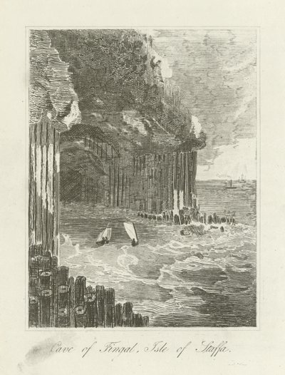 Cave of Fingal, Isle of Staffa af English School