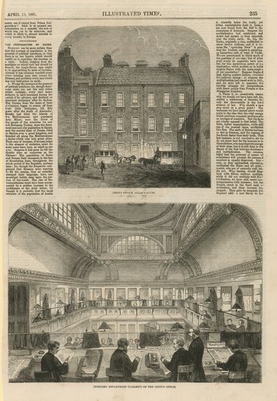 Census Office i Craigs Court af English School