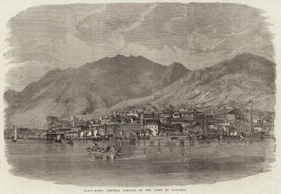 Central del af byen Victoria i Hong Kong af English School