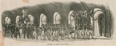 Ceremoni for åbning af tunnelen af English School