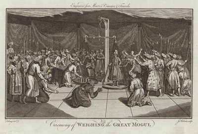 Ceremoni for vejning af den store mogul af English School