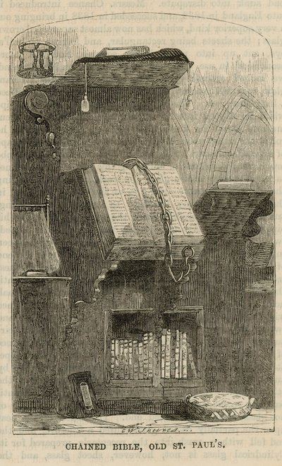 Lænket bibel, Old St Pauls af English School