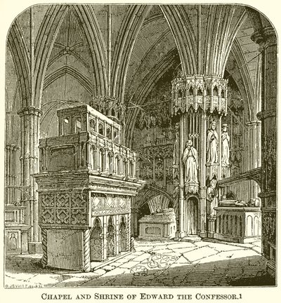 Edvard Bekenderens kapel og helligdom af English School