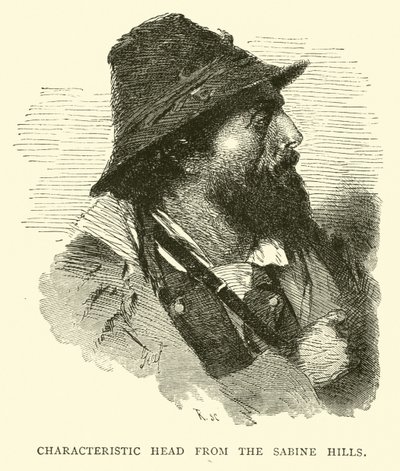 Karakteristisk hoved fra Sabine Hills af English School