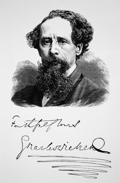 Charles dickens af English School