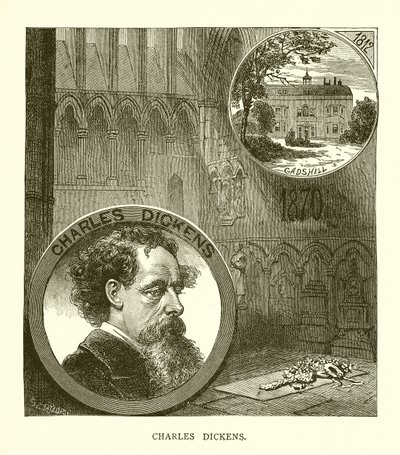 Charles dickens af English School