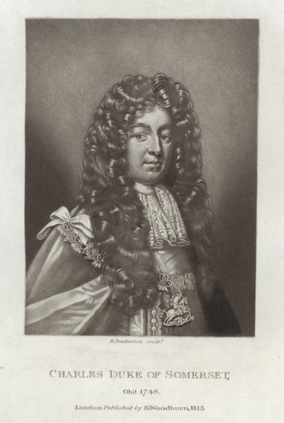 Charles Duke af Somerset af English School