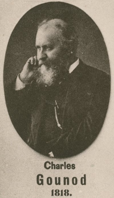 Charles Gounod (gravering) af English School