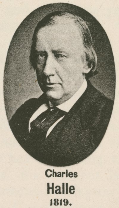 Charles Halle (gravering) af English School
