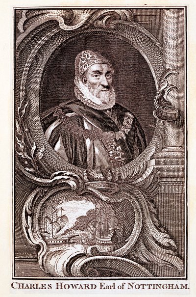 Charles Howard, 1. jarl af Nottingham af English School