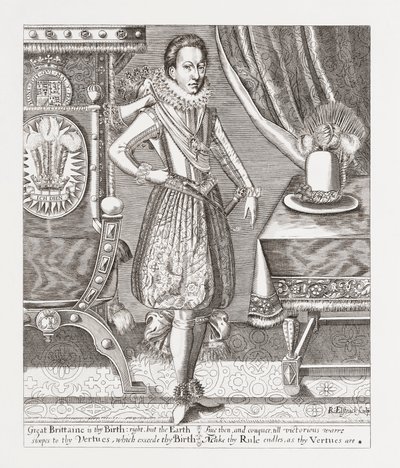 Charles I, King of England, Skotland, Irland, fra Woodburn