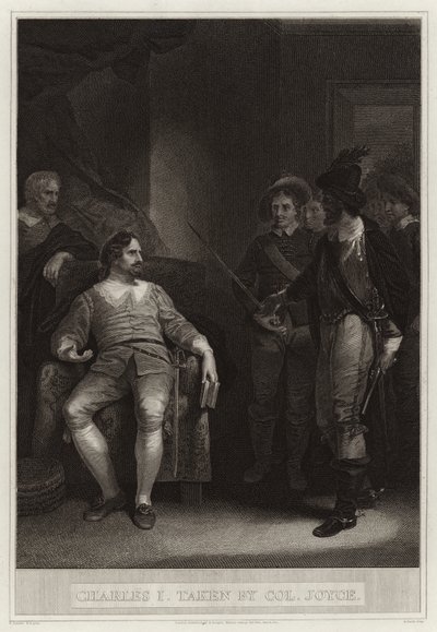 Charles I taget af oberst Joyce af English School
