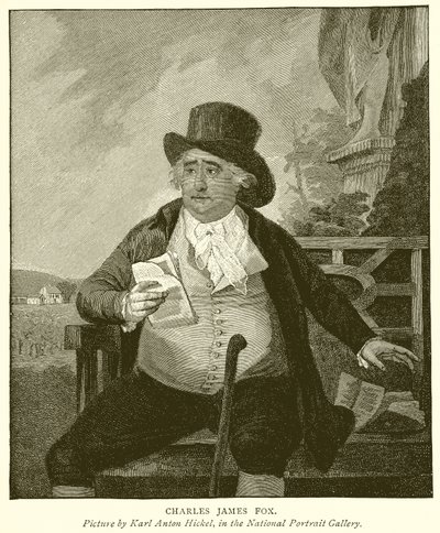 Charles James Fox af English School