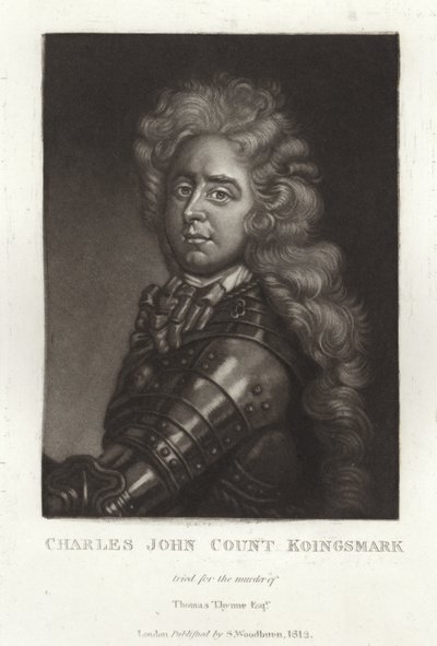 Charles John Grev Koingsmark af English School
