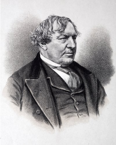 Charles Lever, irsk forfatter (gravering) af English School