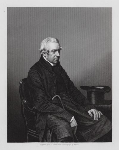 Charles Richard Sumner, engelsk præst (kobberstik) af English School