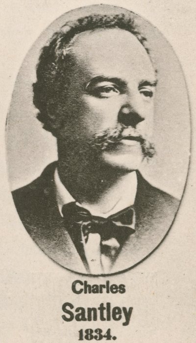 Charles Santley (gravering) af English School