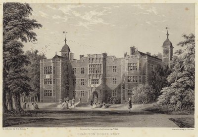 Charlton House, Kent (gravering) af English School