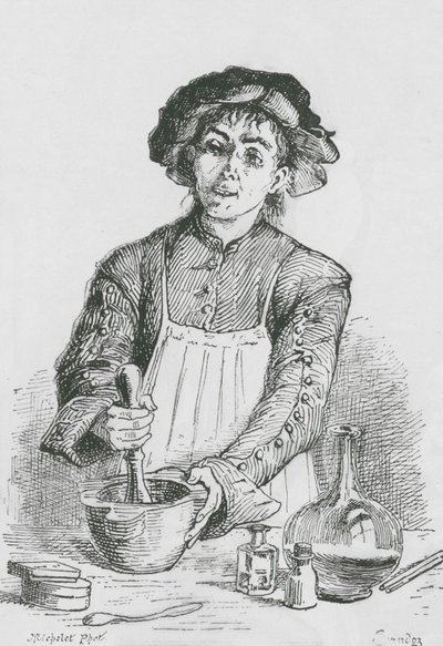 Kemiker (gravering) af English School