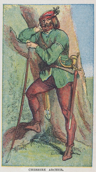 Bogenschütze aus Cheshire von English School