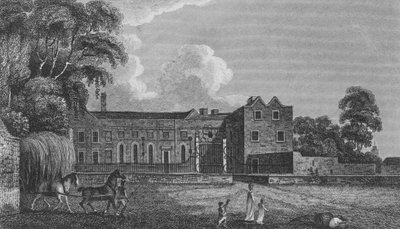 Cheshunt House, Hertfordshire (gravering) af English School