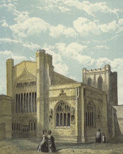 Chester Cathedral, South West View af English School