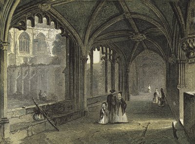 Chester Cathedral, The Cloisters af English School