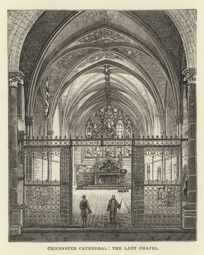 Chichester Cathedral, Lady Chapel af English School