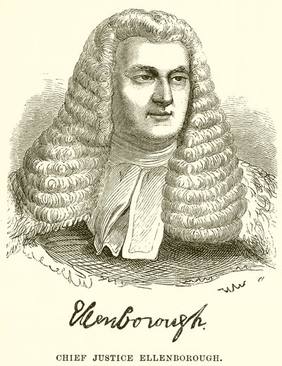 overdommer Ellenborough af English School
