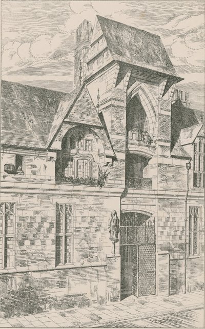 Børnehospitalet, Mark Street, Finsbury af English School