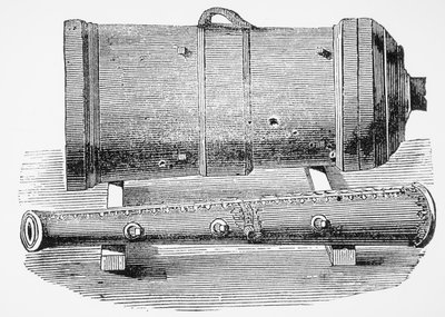 Kinesisk monstermørtel, 1845 af English School