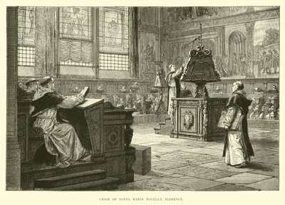 Chor von Santa Maria Novella, Florenz von English School