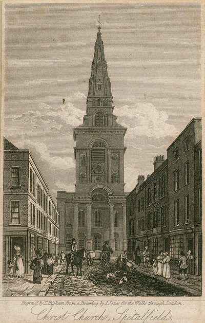 Christ Church, Spitalfields, London af English School