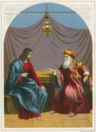 Kristus og Nikodemus af English School