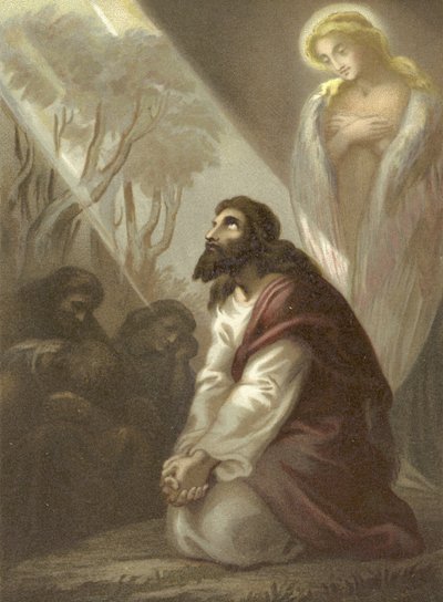 Kristus i Getsemane Have af English School