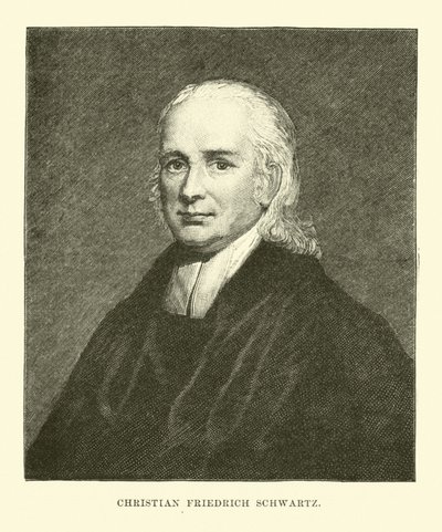 Christian Friedrich Schwartz af English School