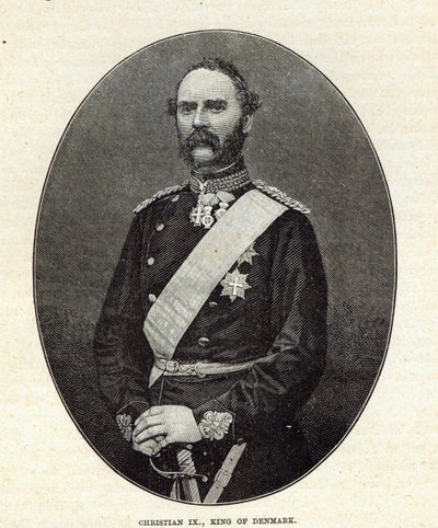 Christian IX, konge af Danmark af English School