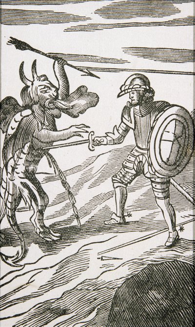 Christian og Apollyon, fra den 13. udgave af 