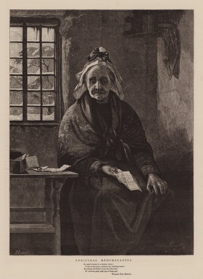 Juleminder (gravering) af English School