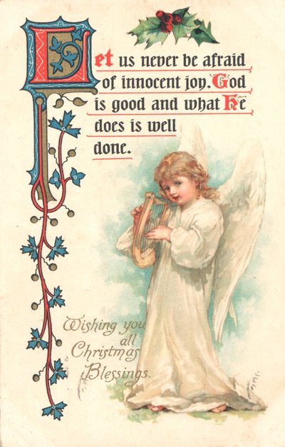 juleengel af English School