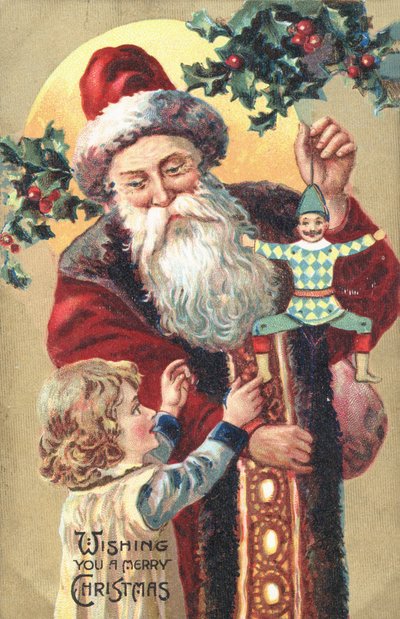 Julekort af English School