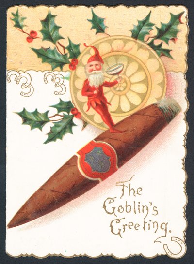 Julekort - The Goblins-hilsen af English School